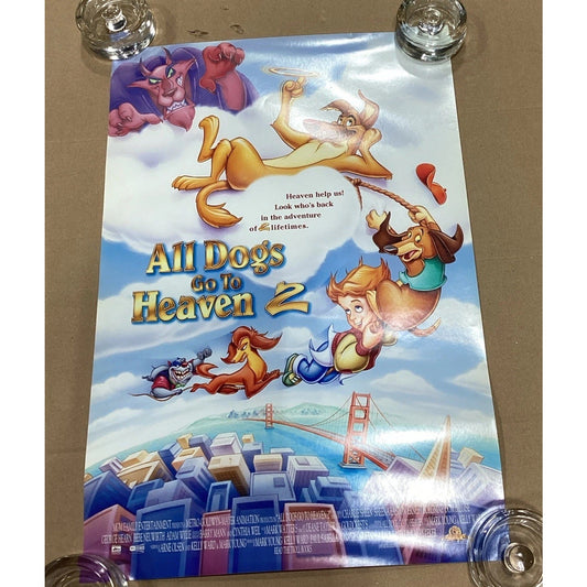 All Dogs Go To Heaven 2 Movie Poster - 19x13”
