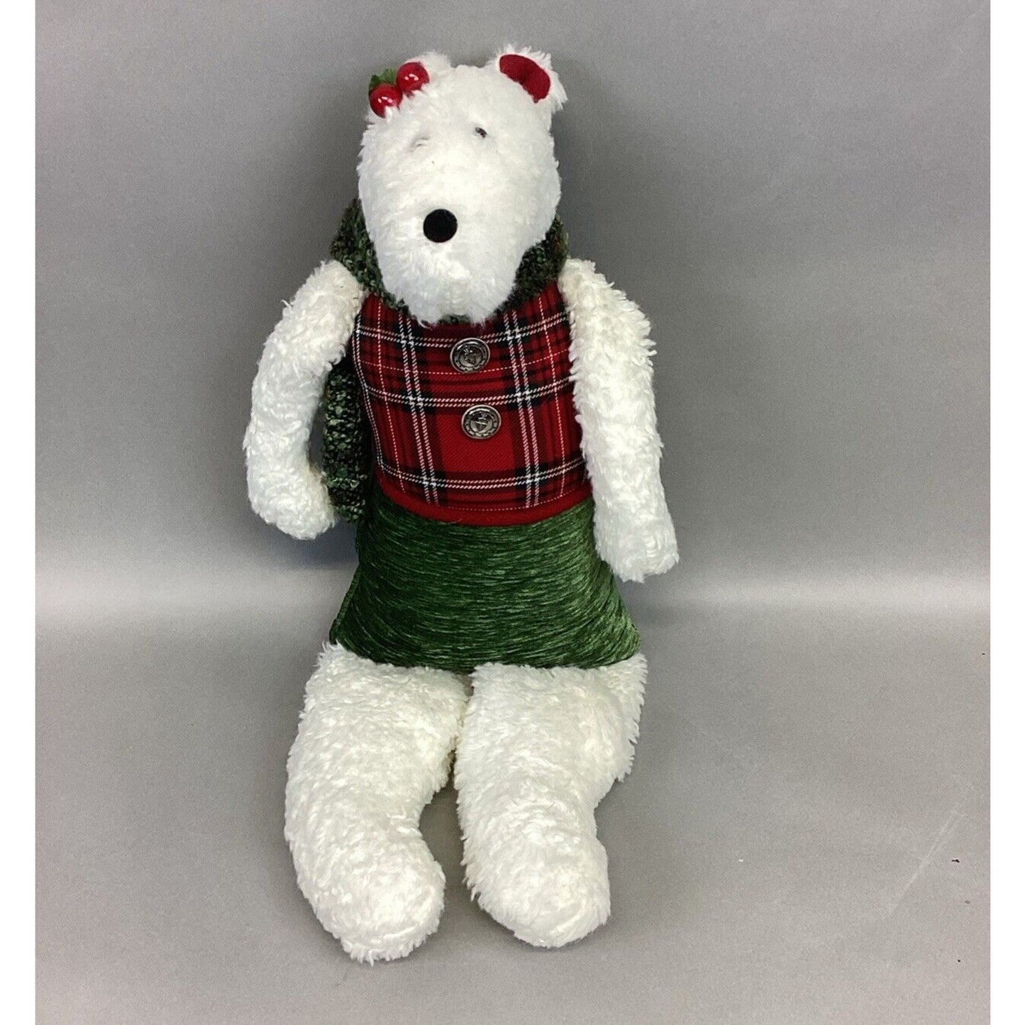 Woof & Poof Plush Polar Bear With Lanky Arms & Legs W/ Tag - 24”