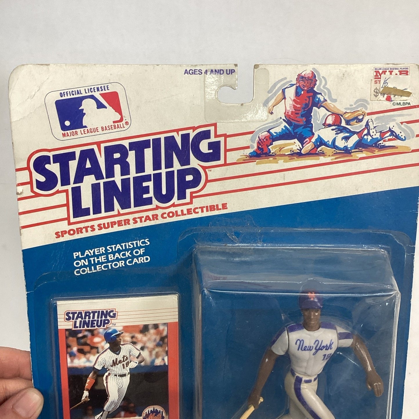 1988 DARRYL STRAWBERRY New York Mets Rookie #18 Starting Lineup