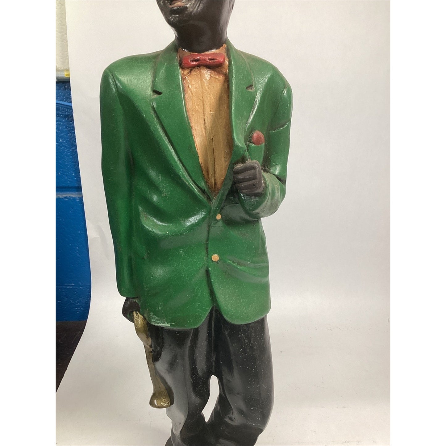 Vintage Jazz Musician Singing And Playing The Trumpet - 21.5”H