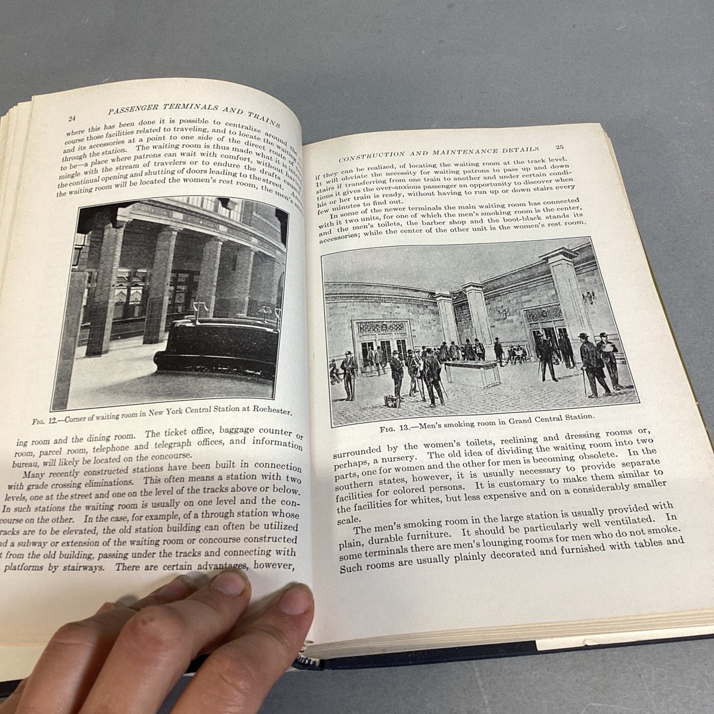 Passenger Terminals and Trains - by Droege - Kalmbach Publishing 1969 Reprint