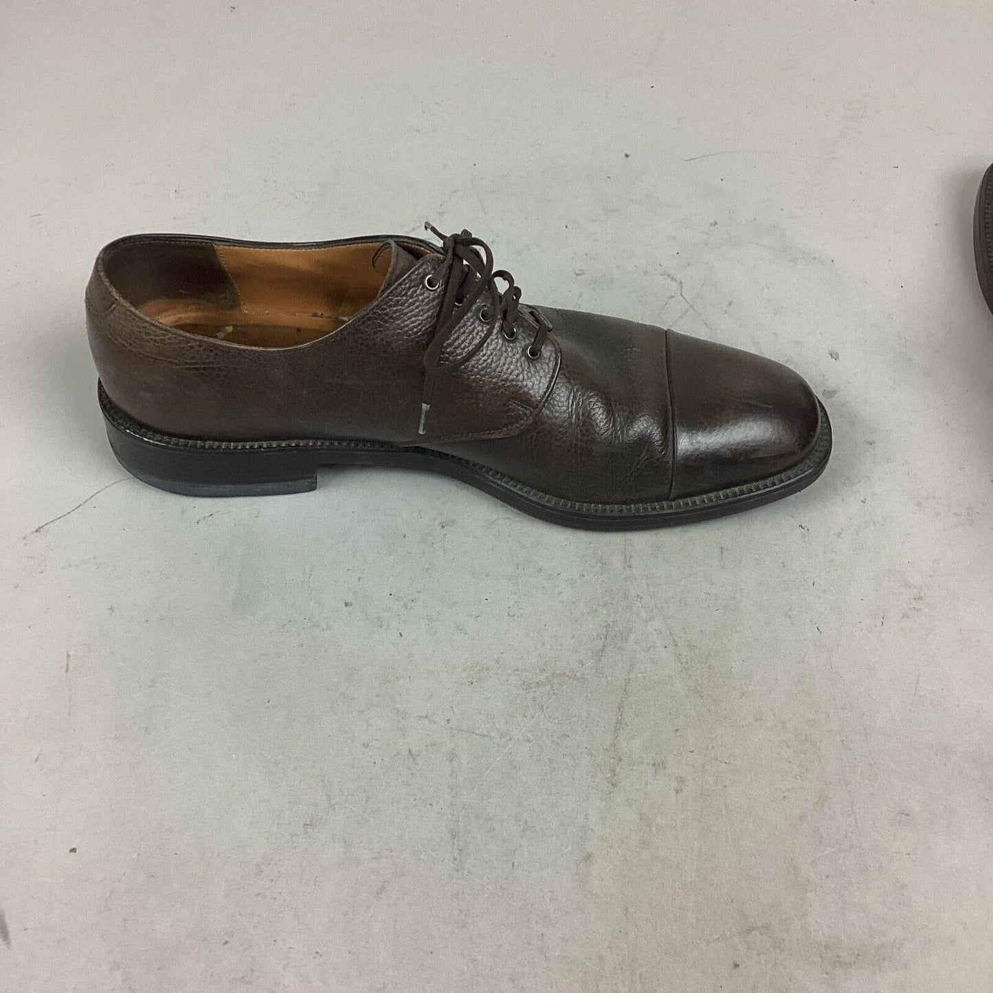 Salvatore Ferragamo Men’s Brown Dress Shoes - Size 8.5