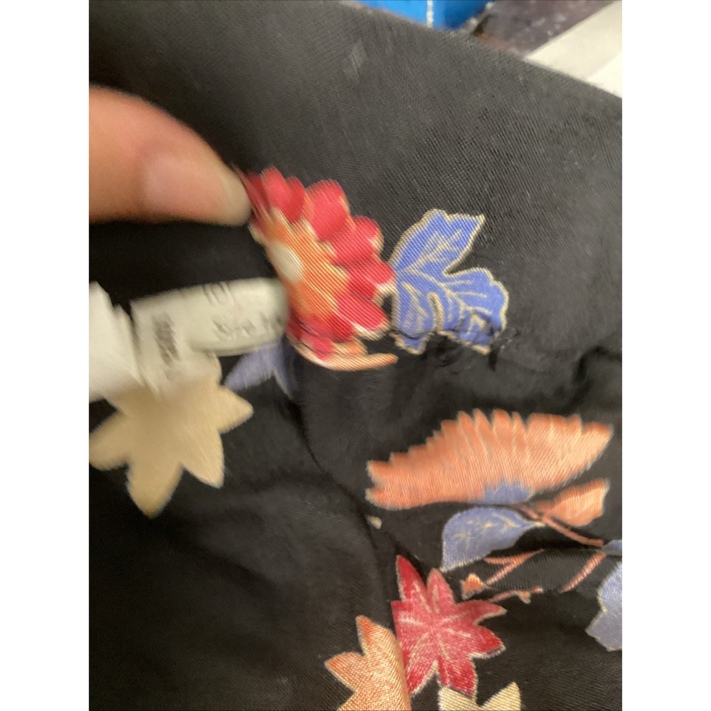 Women’s Ruffled Floral Tie Back Skirt - Size 14 - 31”L
