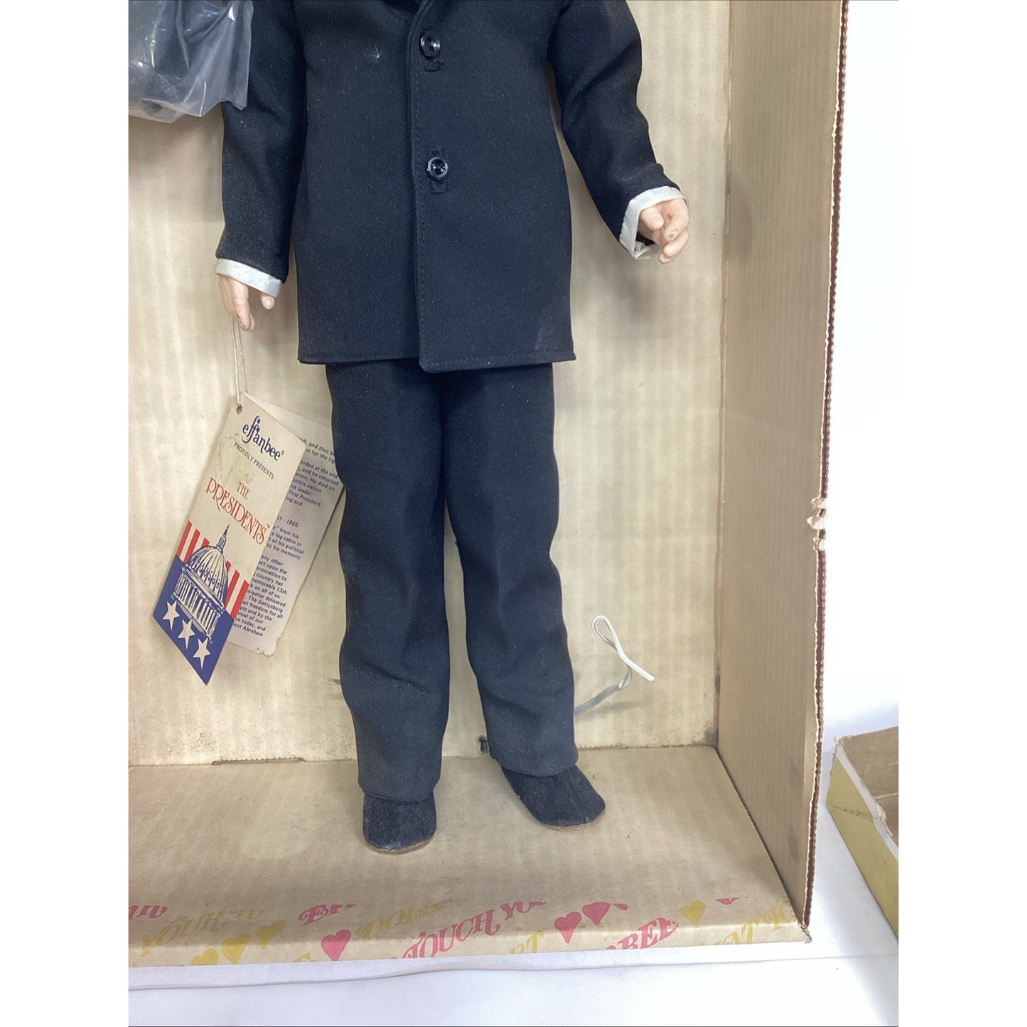 EFFANBEE ABRAHAM LINCOLN DOLL 7902 THE PRESIDENTS