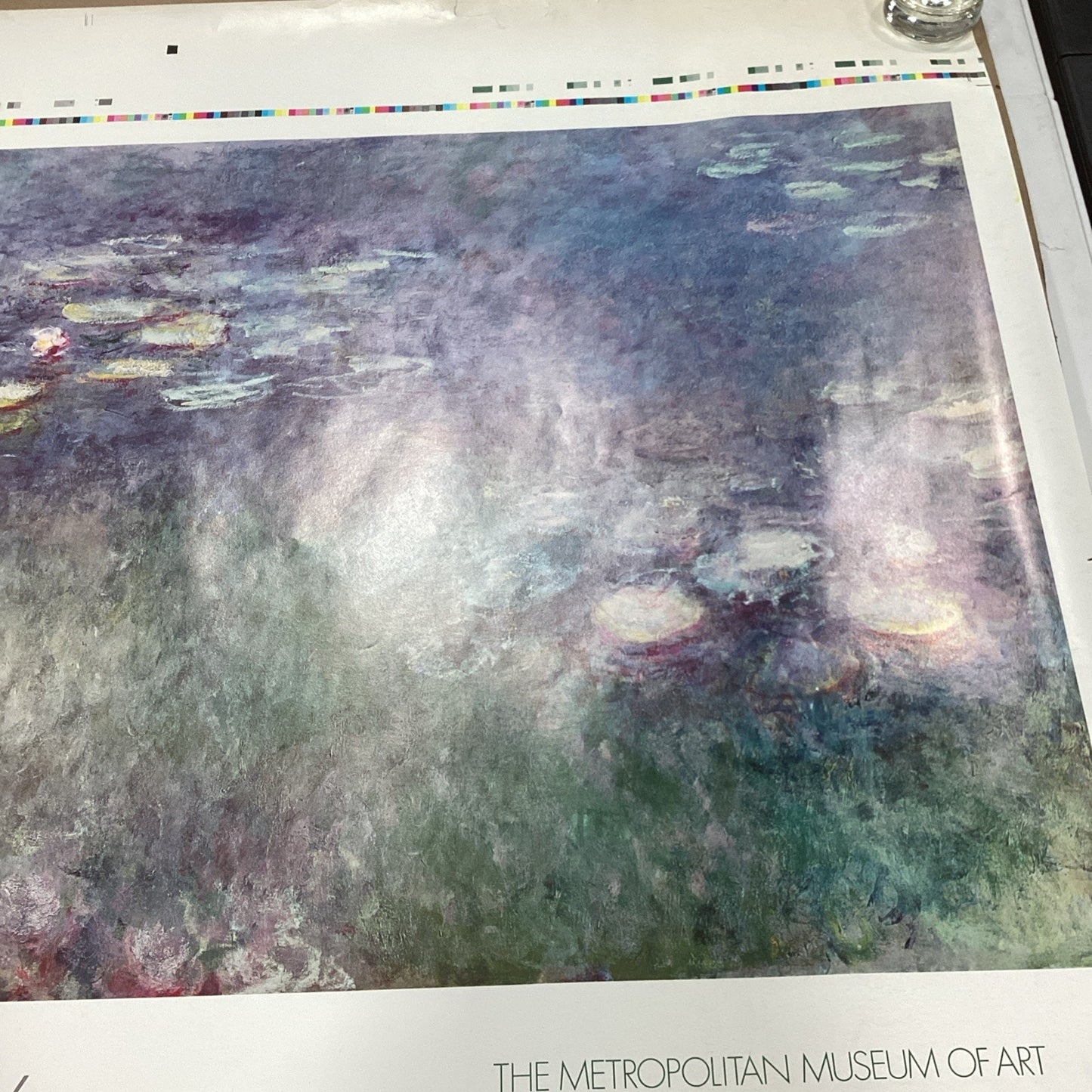 Monet's Years At Giverny 1978 Metropolitan Museum Exhibit Poster Print - 50x38”