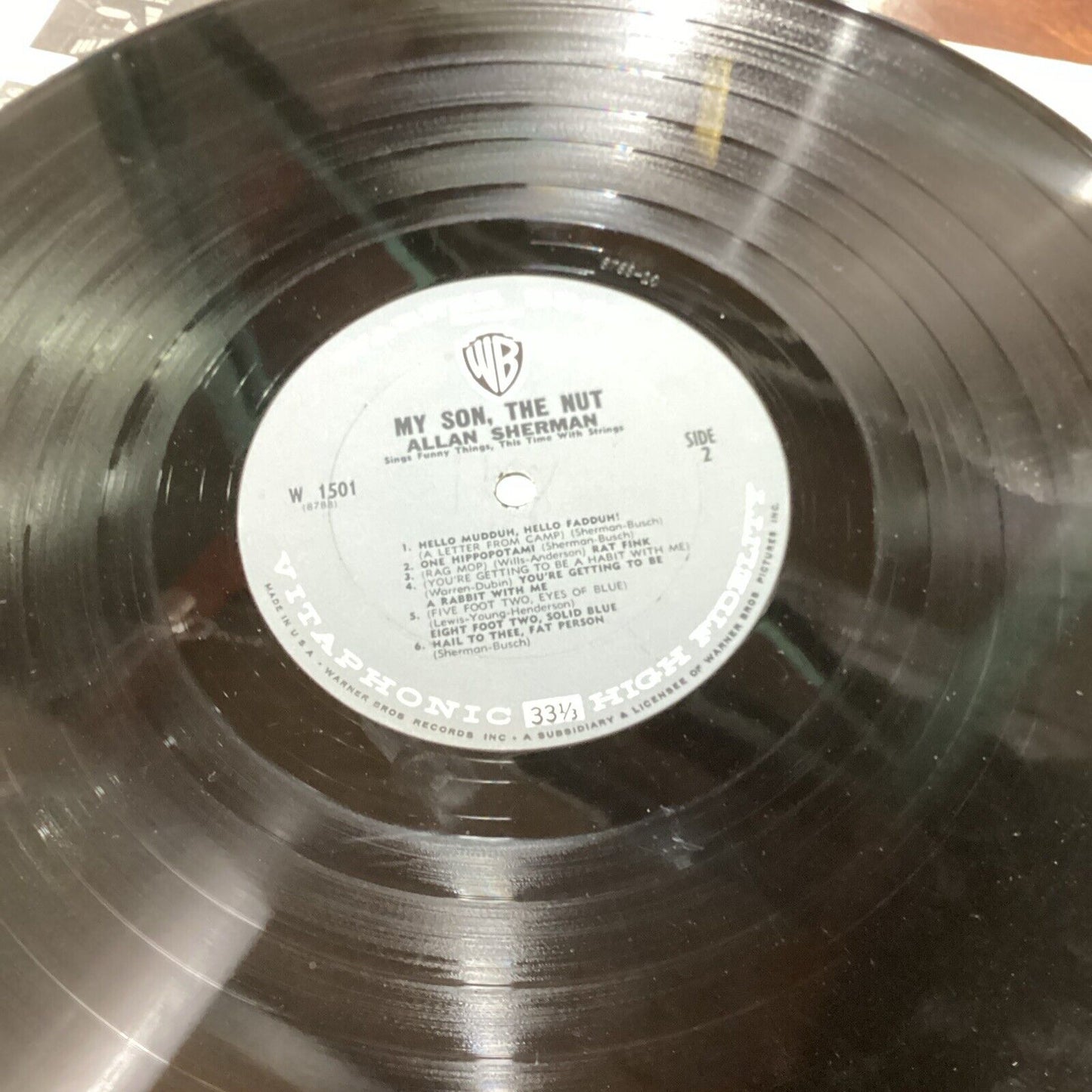 Allan Sherman - My Son The Nut , Fast Relief From TV Commercials & Sydney Omar