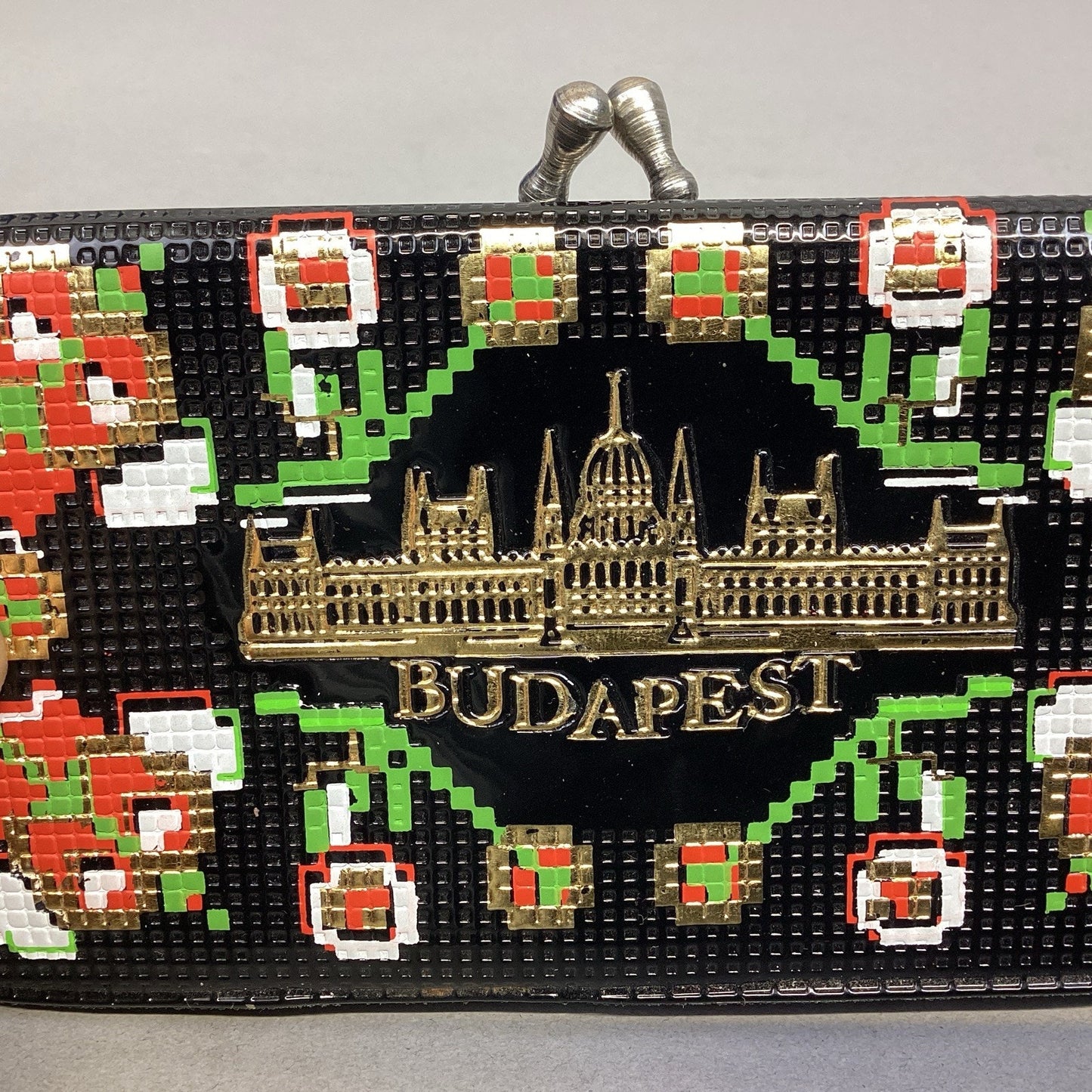 Rare Vintage Souvenir Wallet of Budapest Hungary & Hungarian Parliament