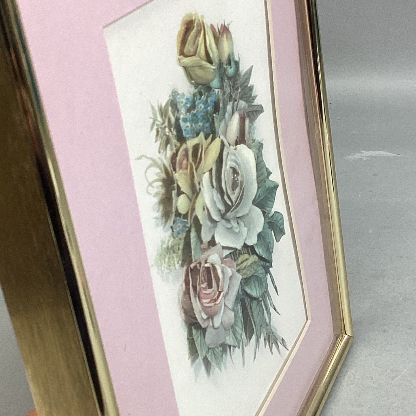 3D Floral Roses In A 12x10” Frame