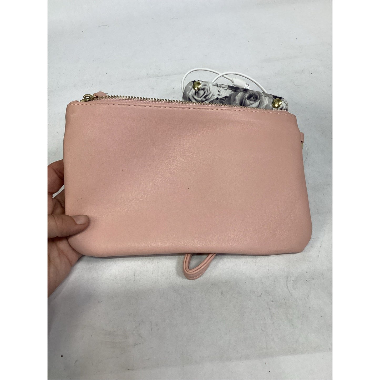 Adrienne Vittandini Dusty Blush Smooth Charging Purse Power Bank