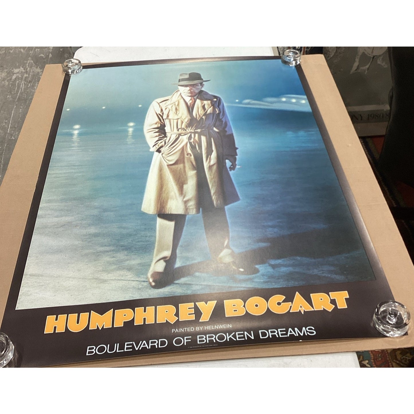 Humphrey Bogart - Boulevard Of Broken Dreams Poster - 47x33”
