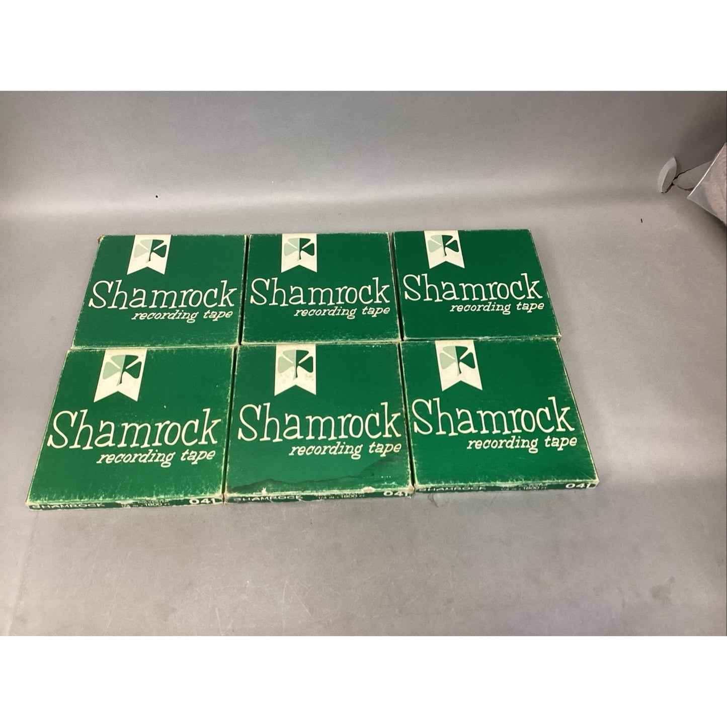Lot Of 11 Vintage Shamrock Recording Tape - #041 - Used - Pre-Recorded