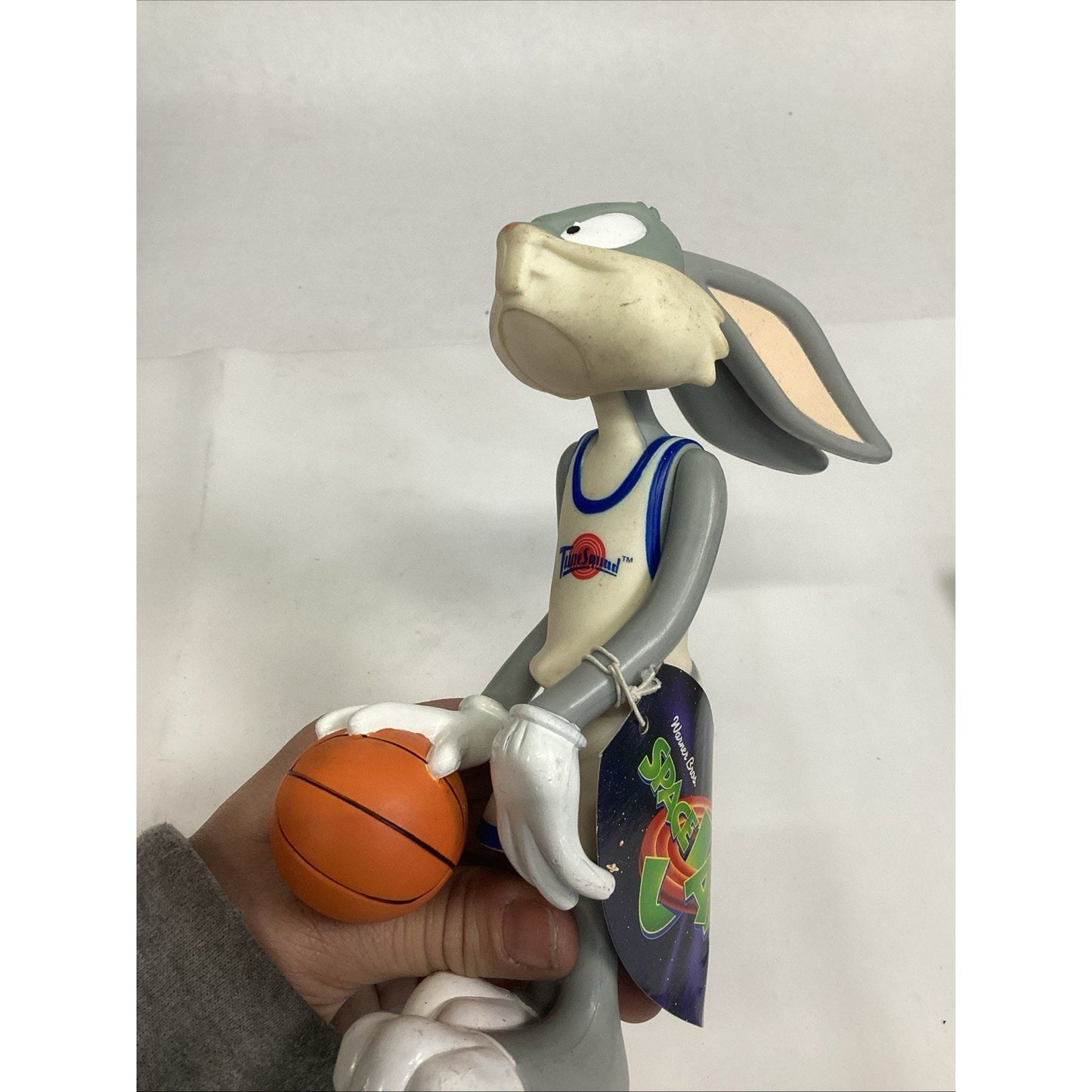 VTG 1996 Tune SQUAD 6.5” POSEABLE BUGS BUNNY SPACE JAM PVC FIGURE NWT