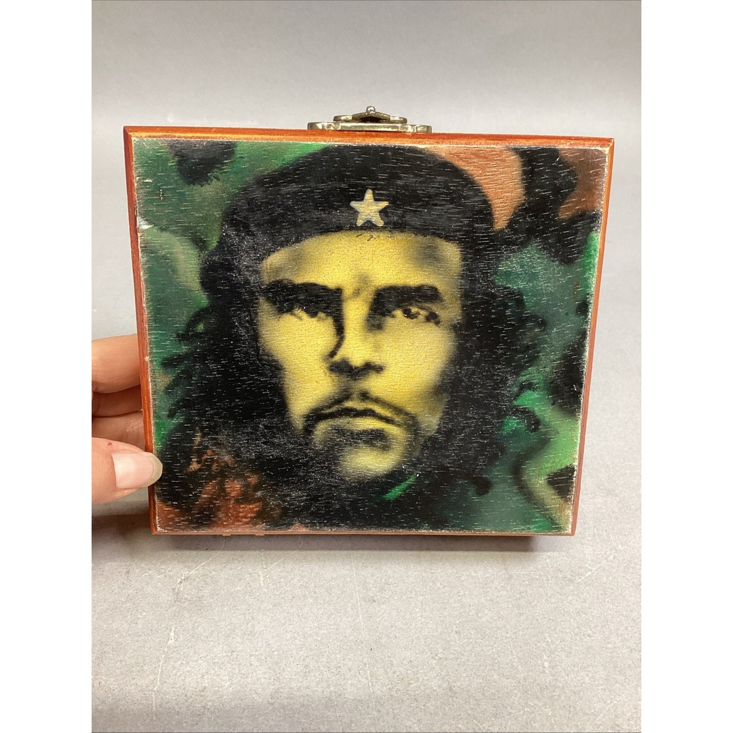 CHE GUEVARA Tavarez 2 Layer Cigar Box - Handmade In Dominican Republic