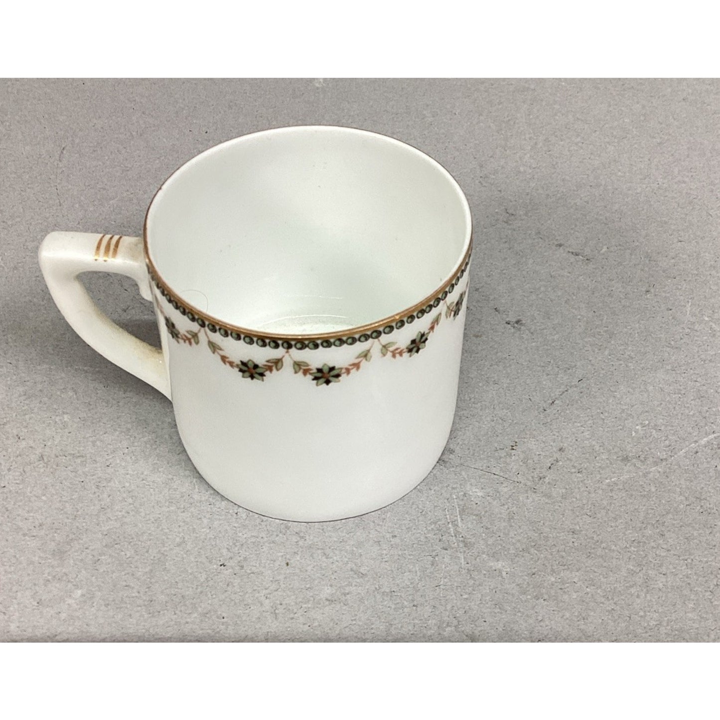 Vintage Porcelain Calais Cup And Saucer - Made In Czechoslovakia