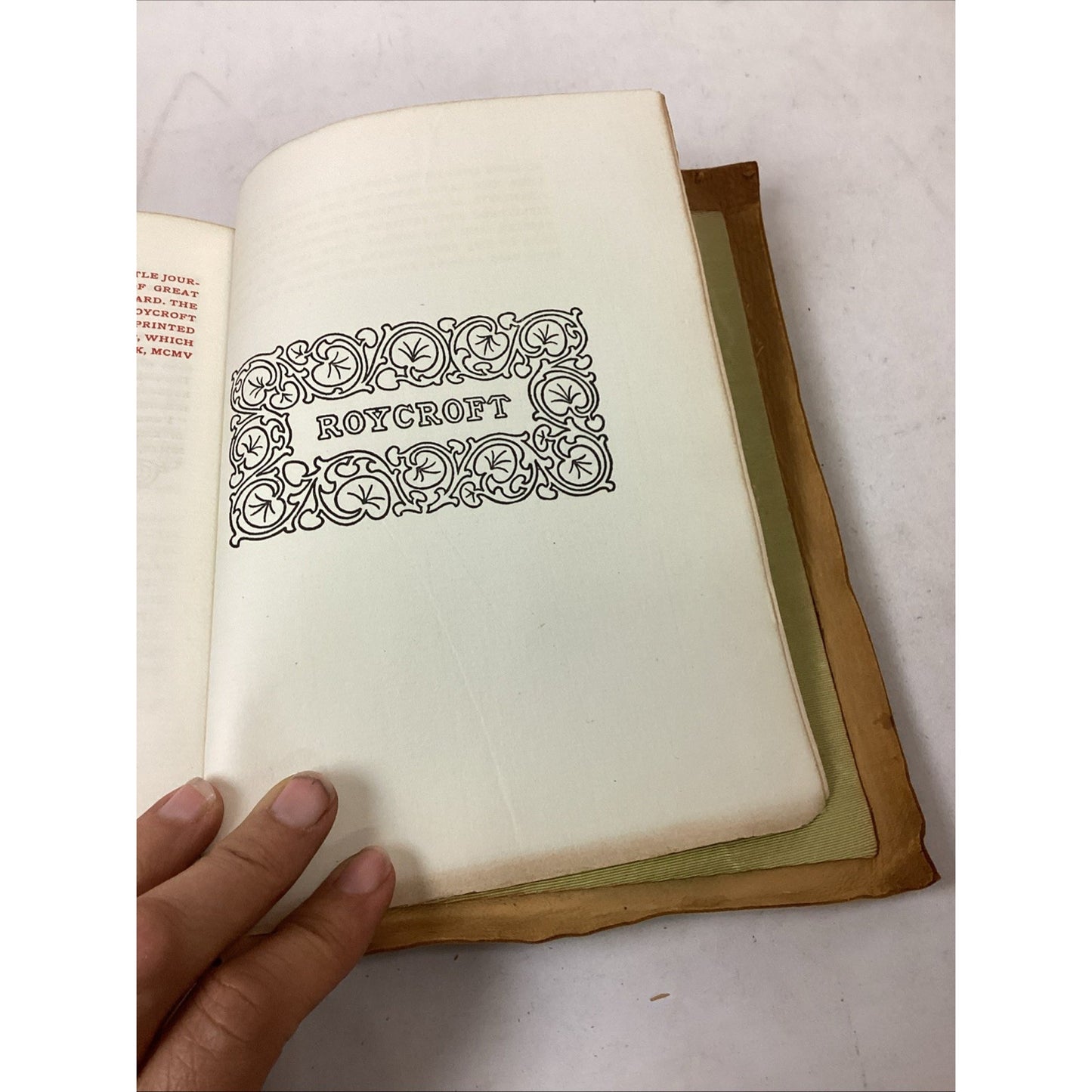 1905 Little Journeys Great Scientists Book I Galileo Newton Darwin & Roycroft