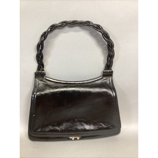 Etra Women’s Black Leather Purse Handbag Clutch