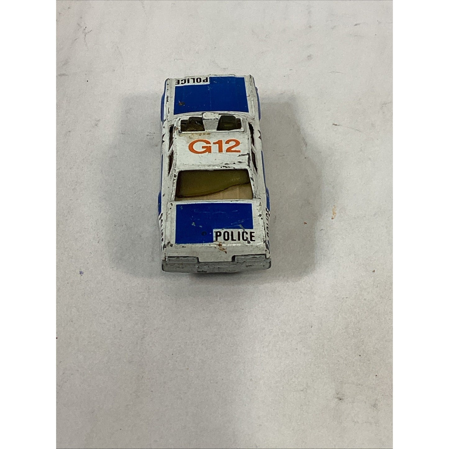 1979 Matchbox Superfast #10 Plymouth Gran Grand Fury Police G12 Vintage Police