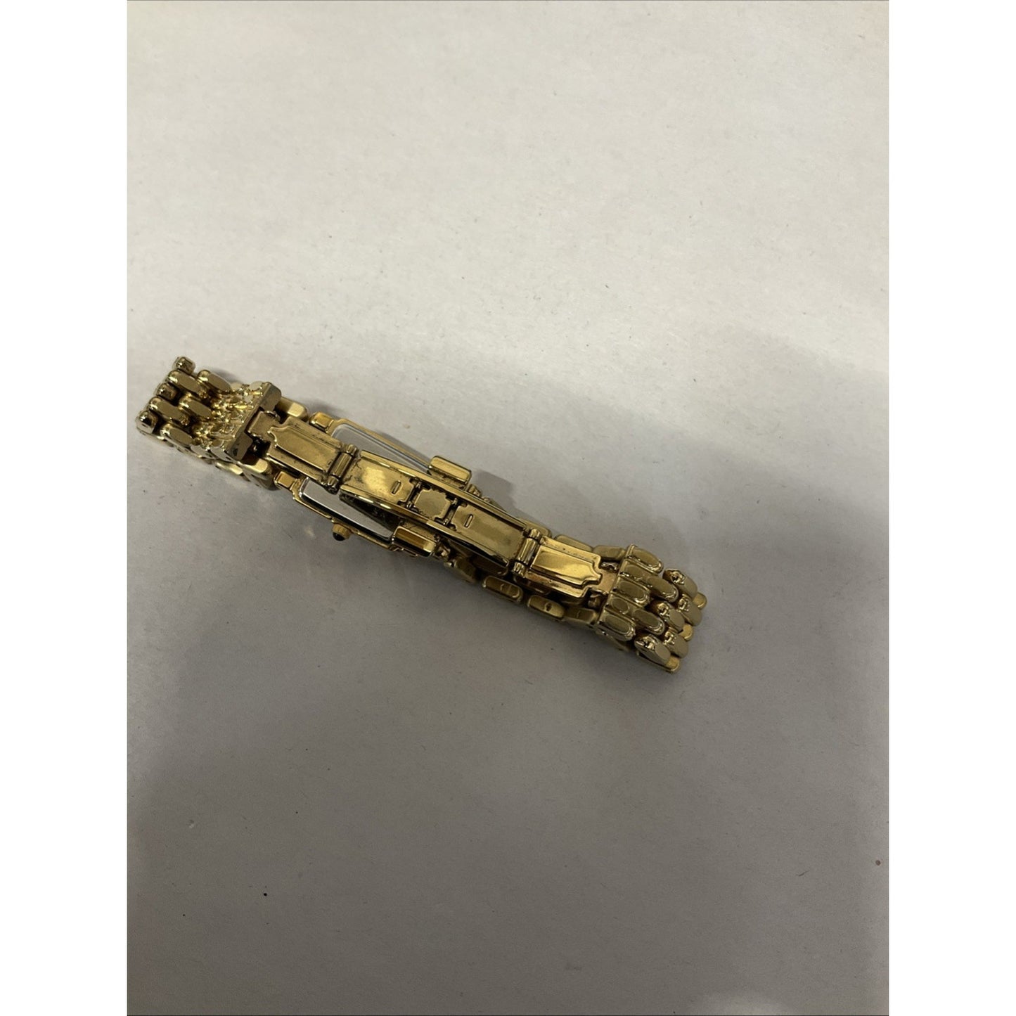Vintage Seiko 244096 Petite Yellow Gold Tone Classic 13mm Small Tank watch