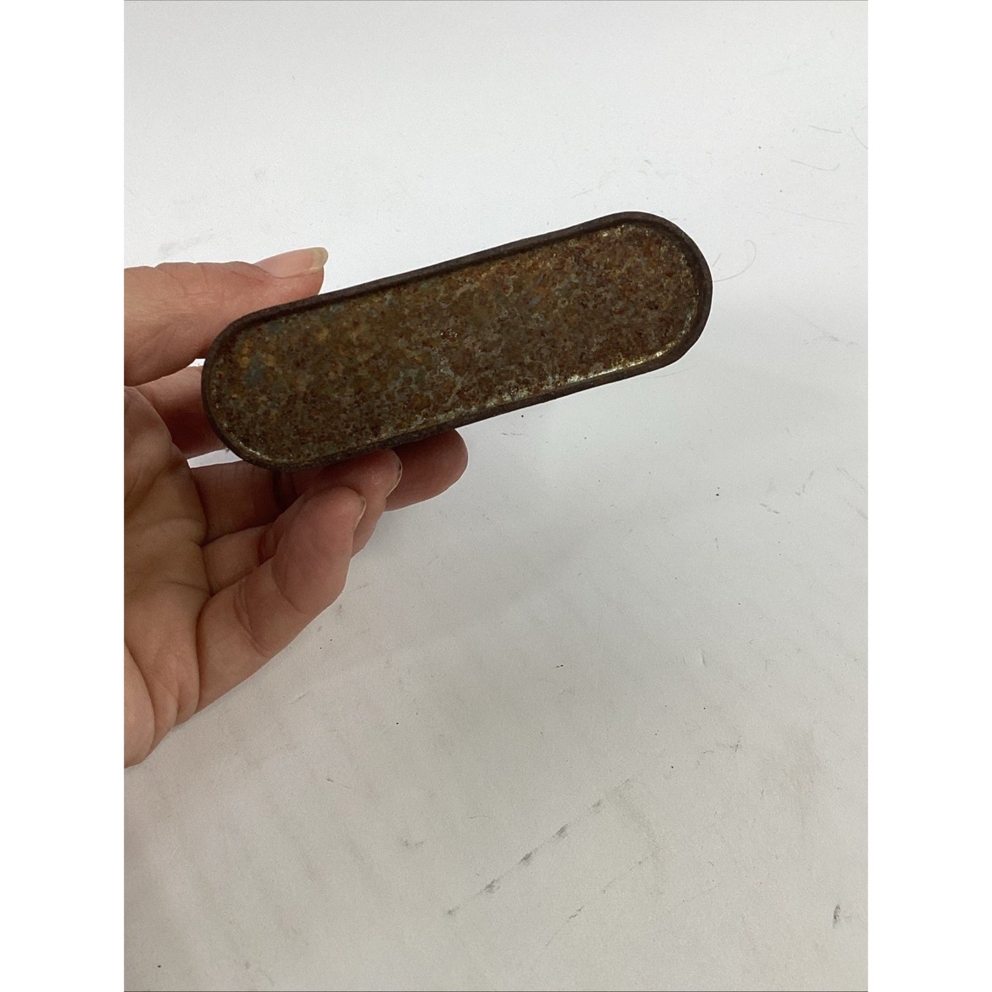 Vintage Empty Revelation Pipe Tobacco Tin Smoking Mixture Philip Morris 3x3