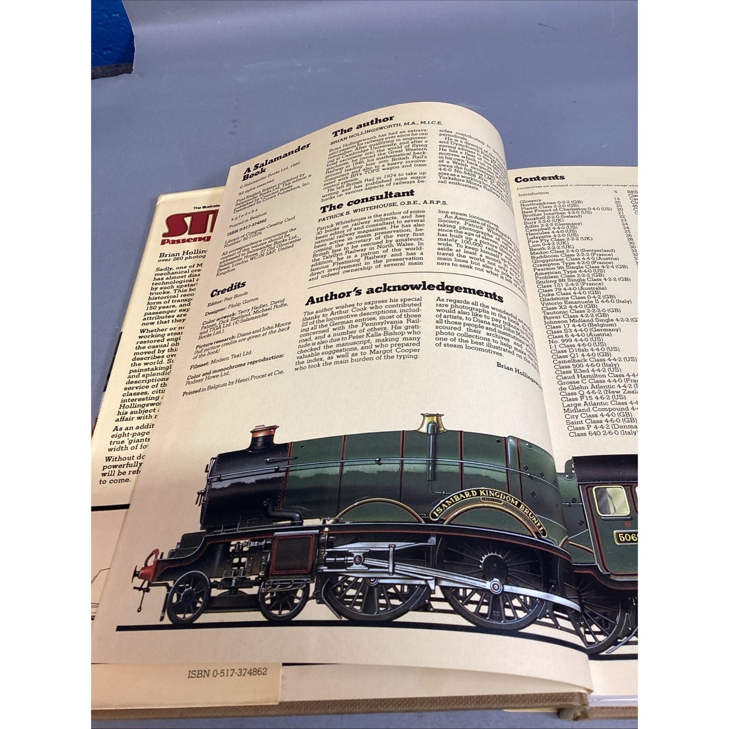 Illustrated Encyclopedia Of The World’s Steam Passenger Locomotives - 1982