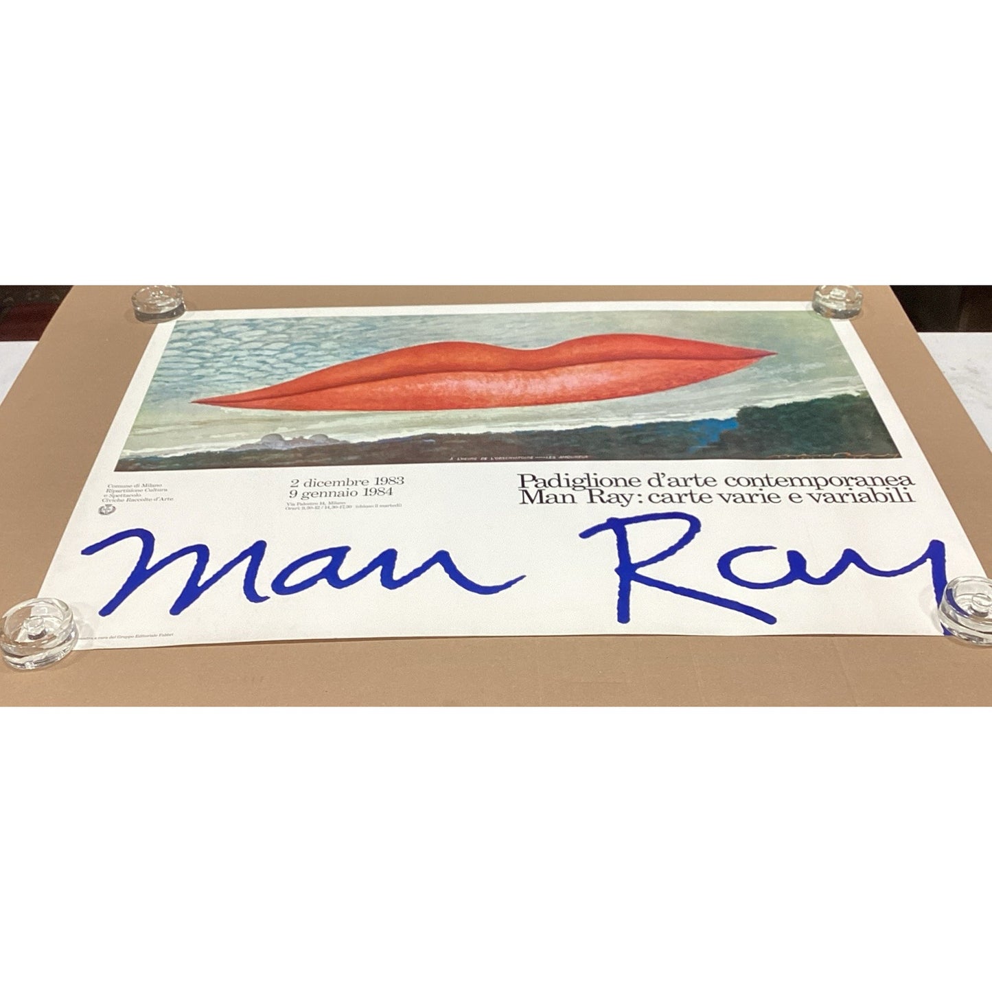 Man Ray Expo Poster - 38.5x26.75”