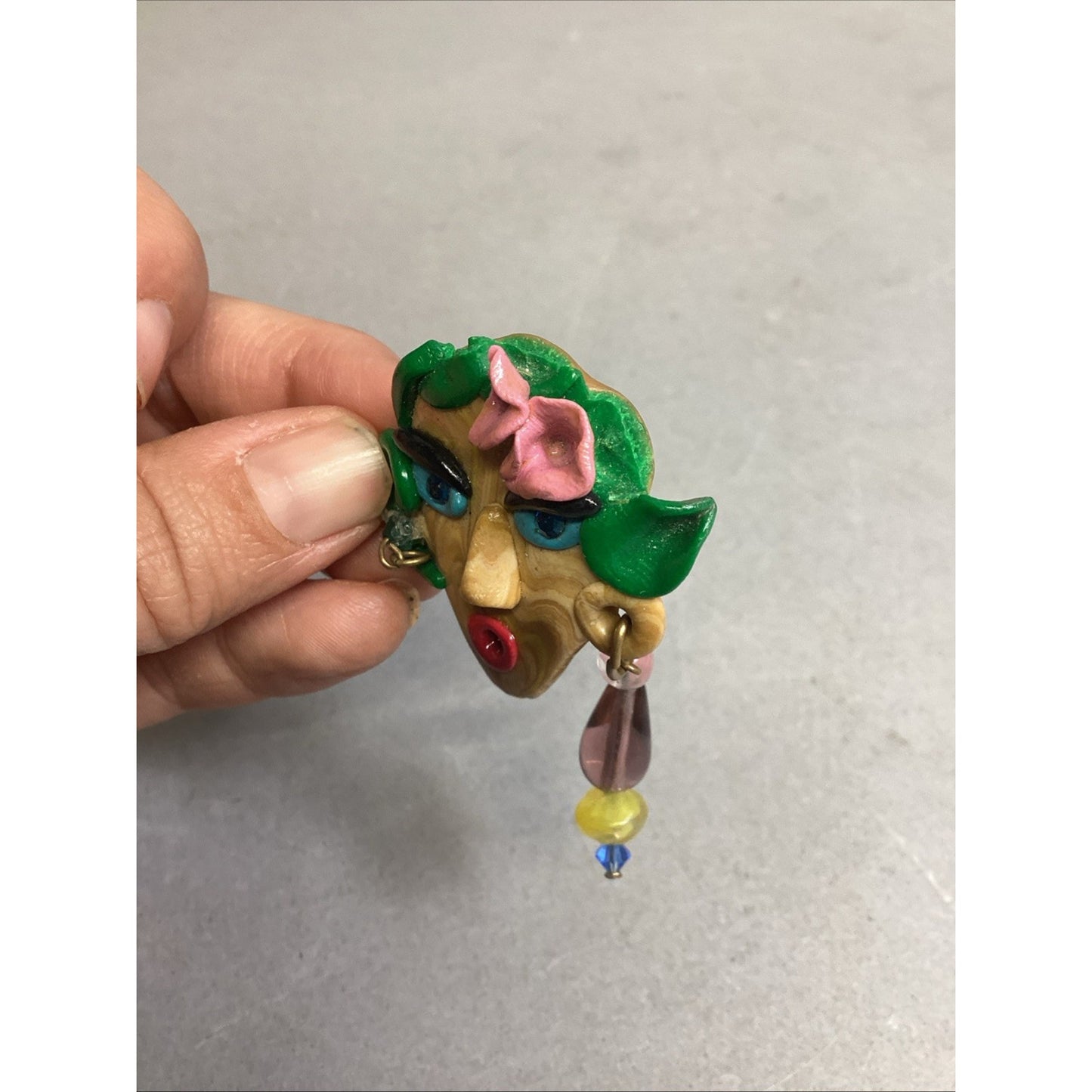 Vintage Rare Lady’s Clip On Earring (Just 1)