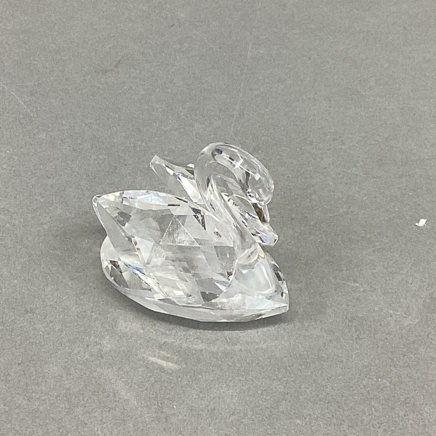 Swarovski Crystal Swan Figurine - 2.5x2”