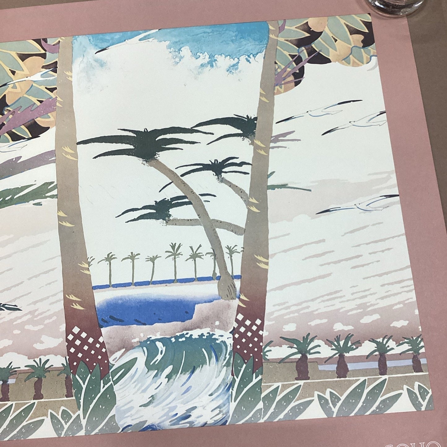 Elizabeth Schippert El Baz Gallery SoHo Landscape Art Print - 21.5x19.5”