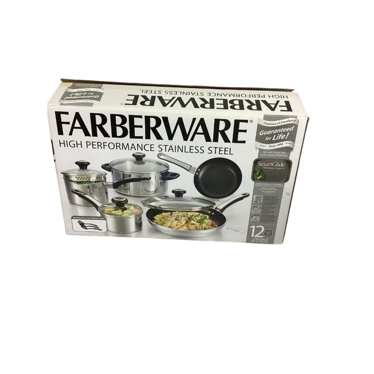 Farberware High Performance Stainless Steel 12 Piece Set