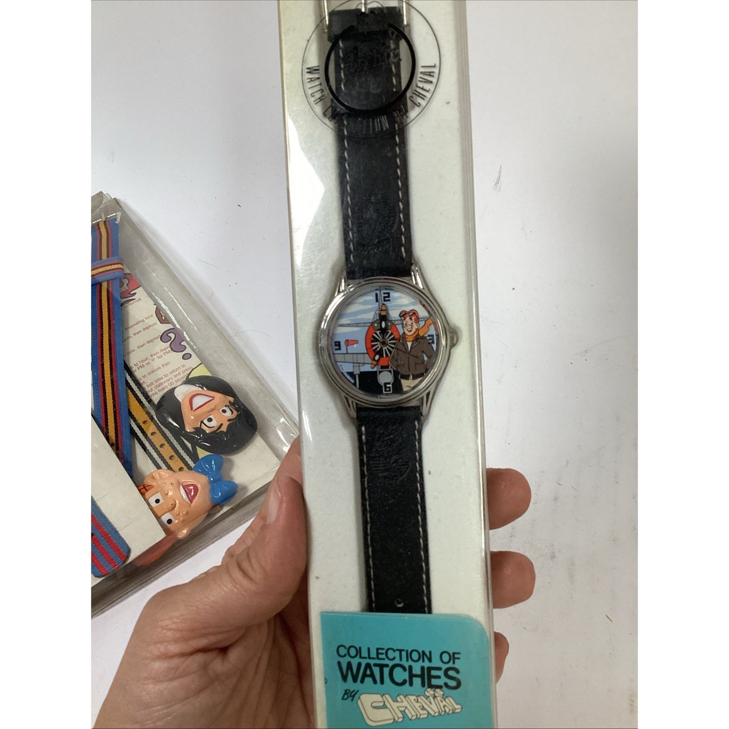 1989 Cheval Archie Digital Watch Set & Lot Of 2 Archie Watches