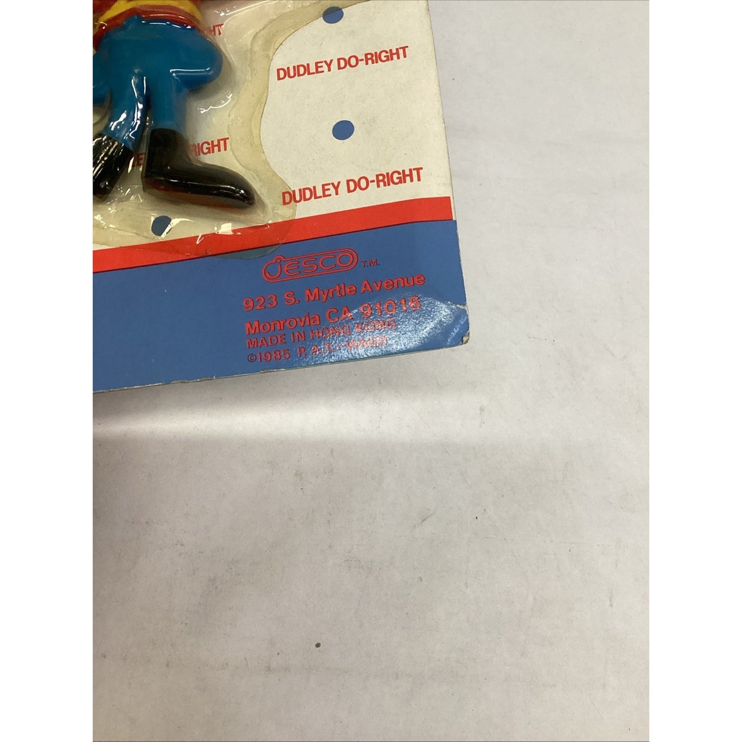 1985 Jesco Dudley Do-Right Fun Flex Figure - NOS
