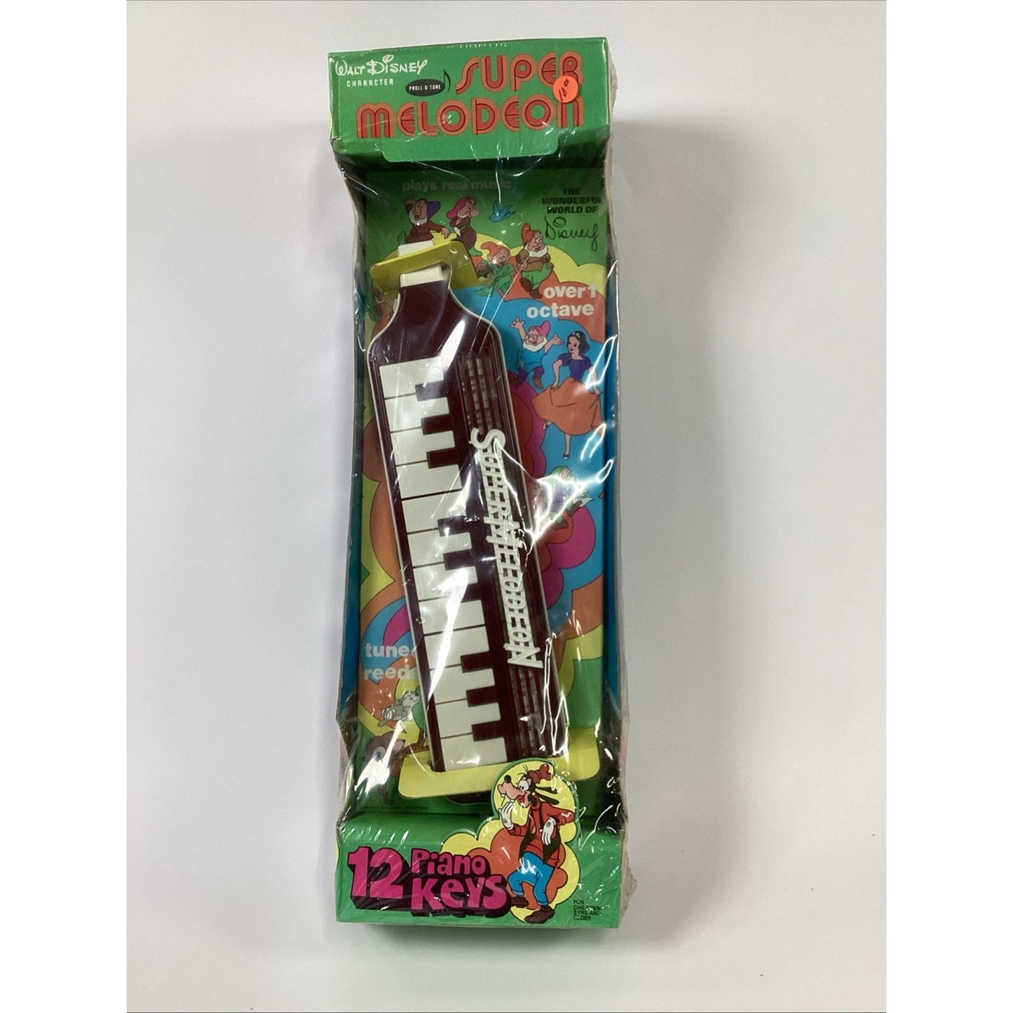 Vintage Rare NOS Disney Super Melodeon 12 Piano Keys