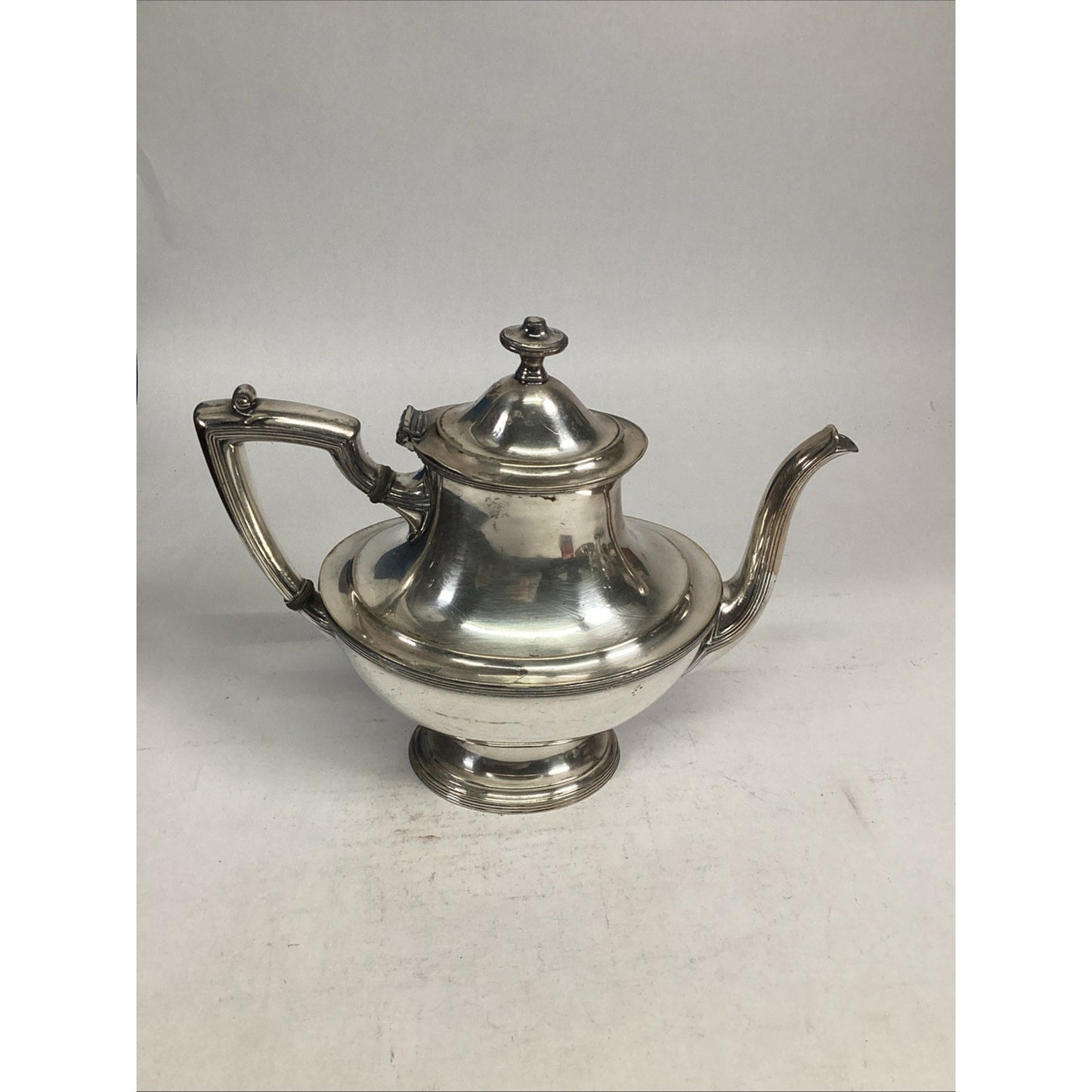 Antique Silver Plated Teapot - NS 156
