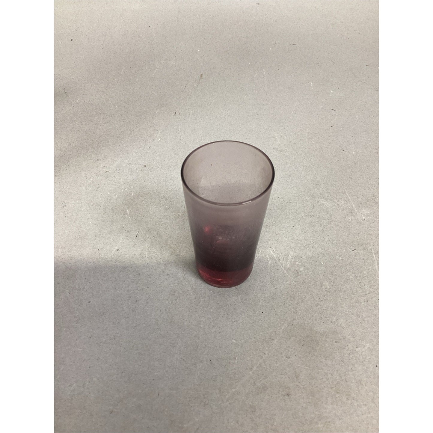 1 Vintage Glass Beer Mug With 5 Shot Glasses