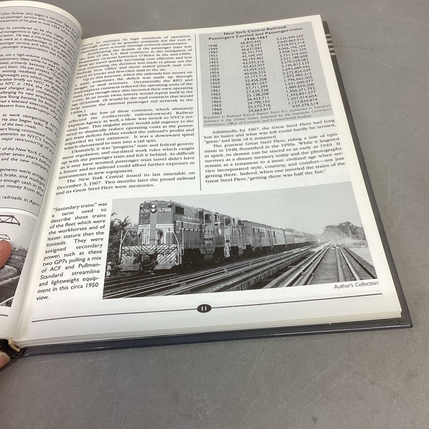 NEW YORK CENTRAL'S GREAT STEEL FLEET 1948-1967 By Geoffrey H. Doughty (1995 HC)