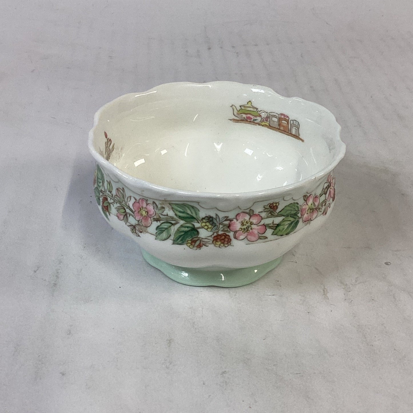 1985 Royal Doulton Brambly Hedge Open Sugar Bowl Mini Bone China Tea Service