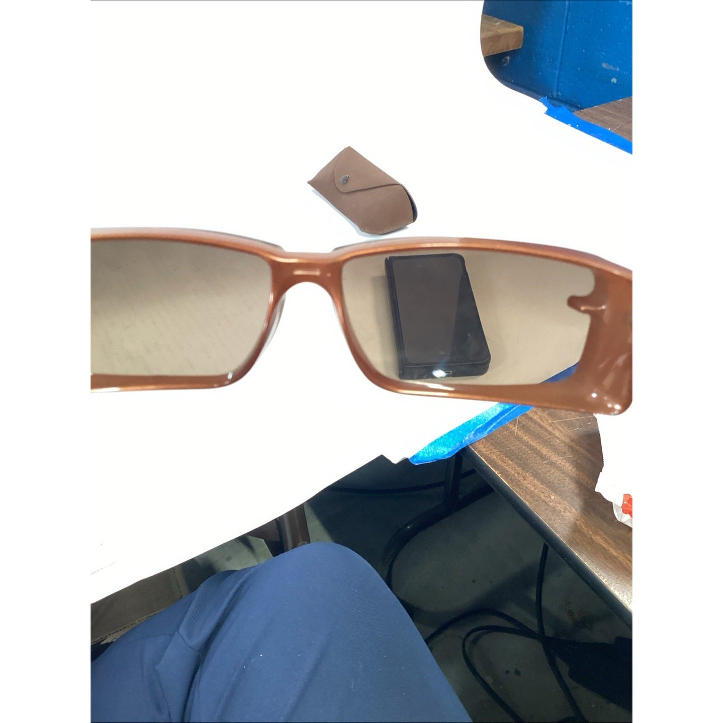 Vintage Fendi Sunglasses W/ Removable Lenses & Private Eyes Case - Italy