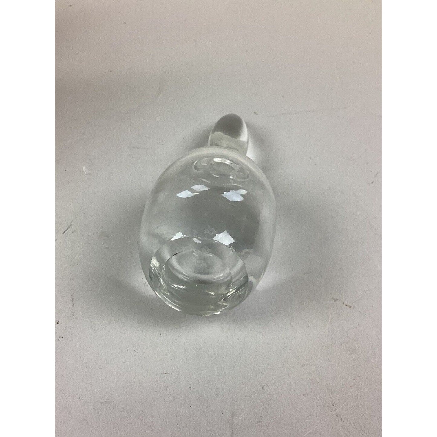 Clear Glass Perfume Bottle With Stopper