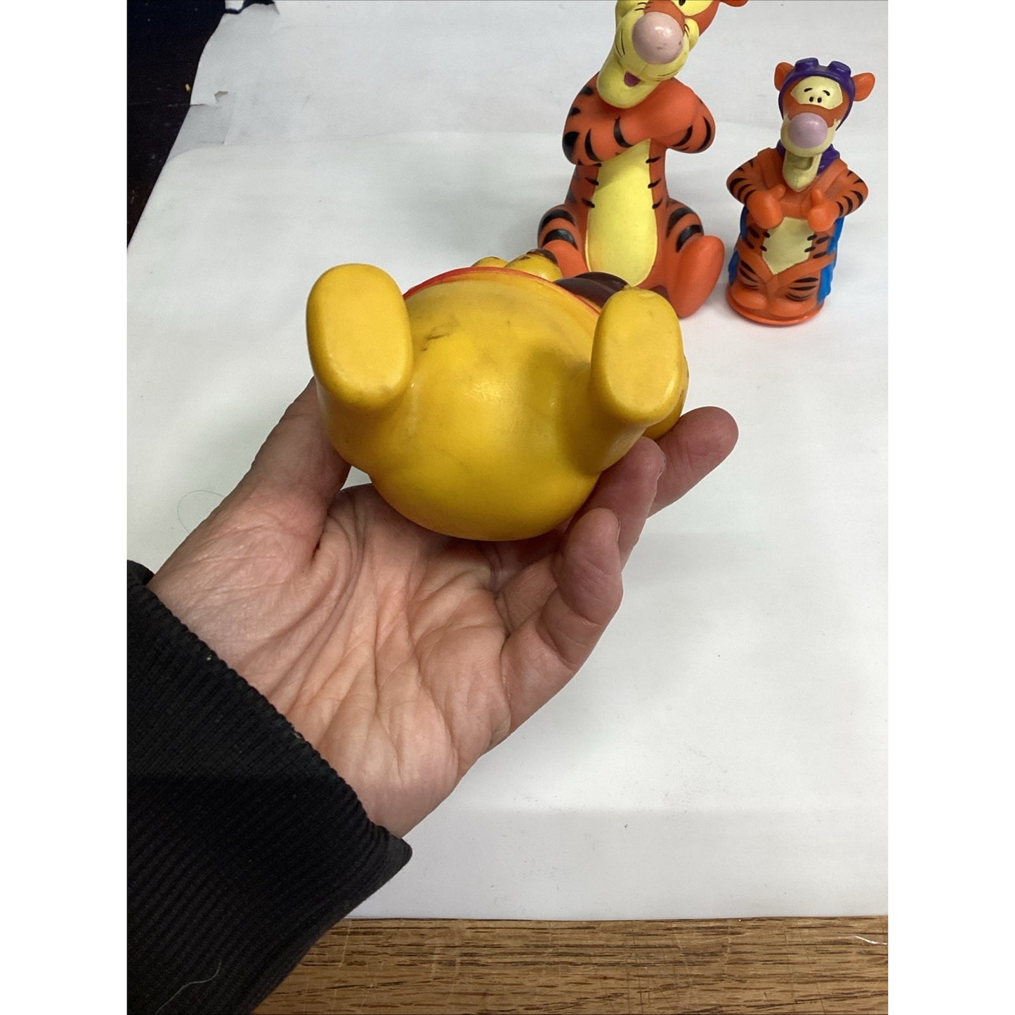 Lot Of 3 Vintage Winnie The Pooh And Tiger Figures