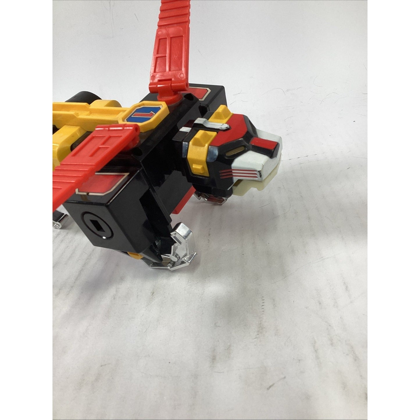 Vintage 1984 Voltron Black Lion World Events Productions w/ Tail & Wings