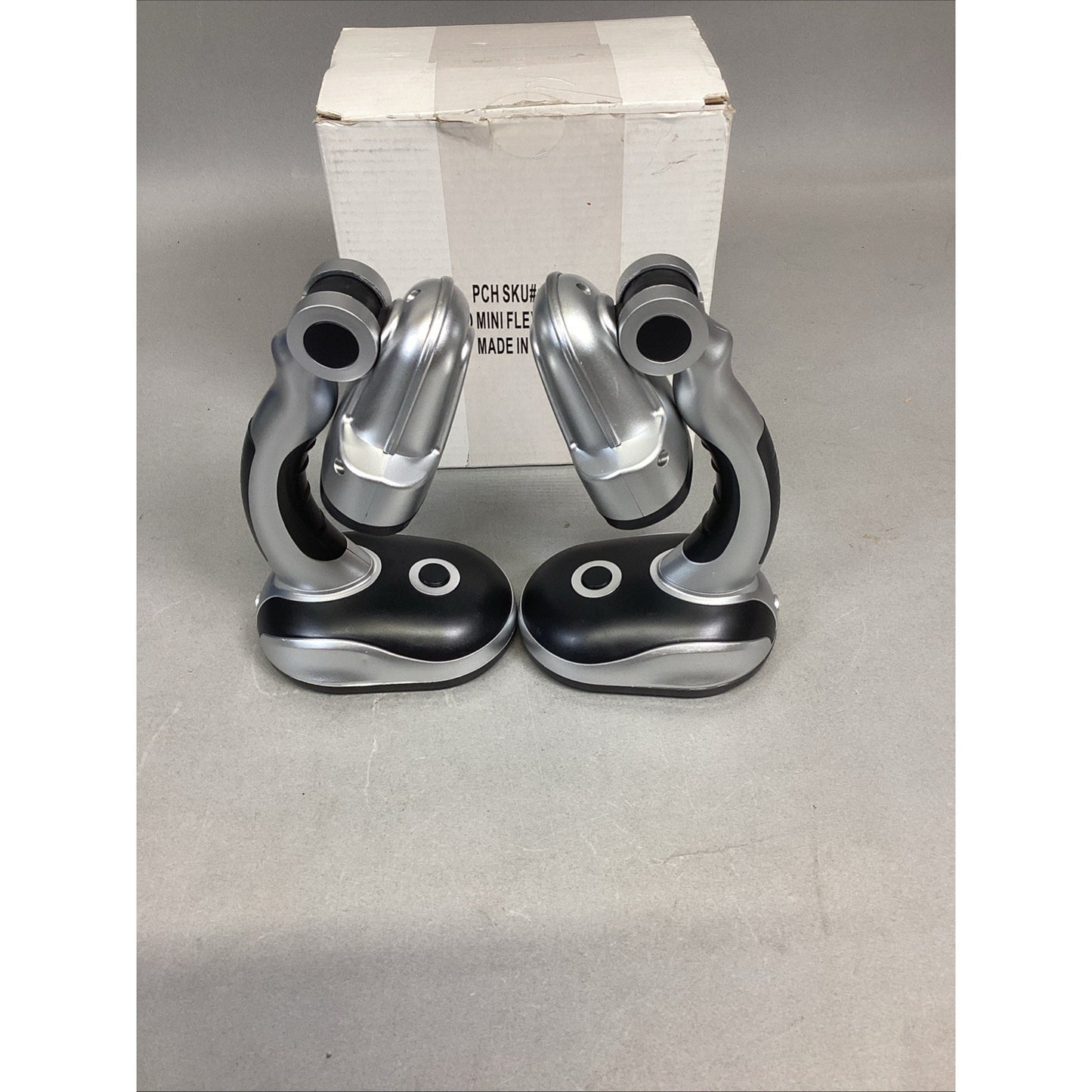 12 LED’s - Set Of 2 Mini Flex 8" Counter / Desk Lantern - NEW