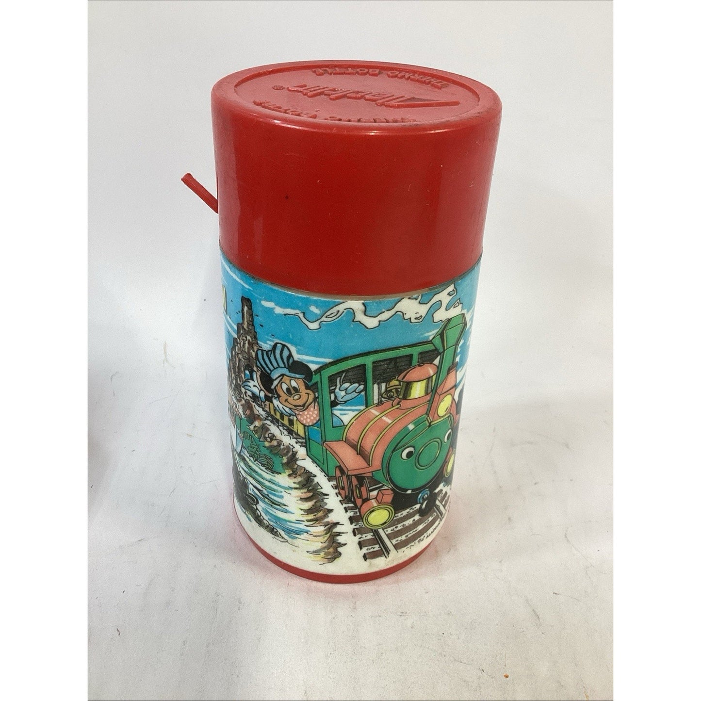 Walt Disney’s Wonderful World Vintage Plastic Thermos