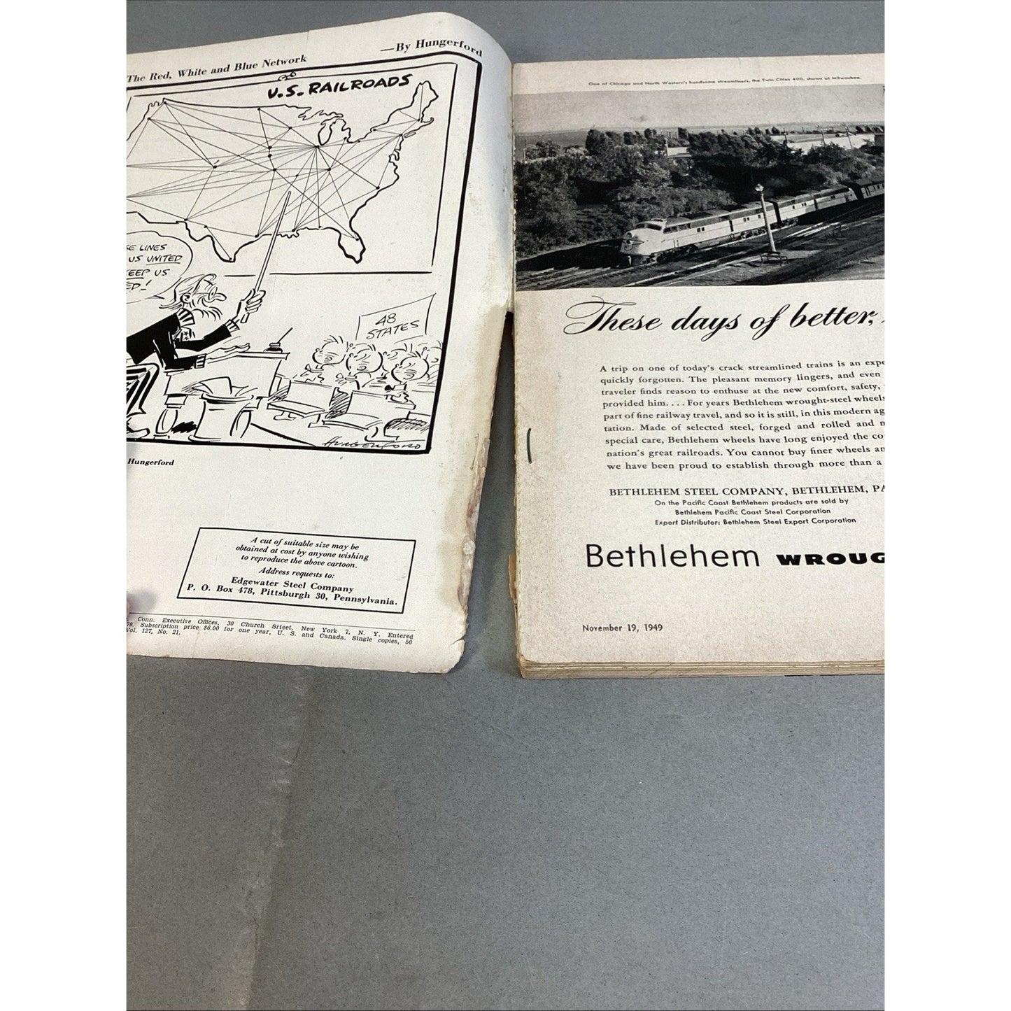 Railway Age Passenger Progress Number - 1949 & 1950
