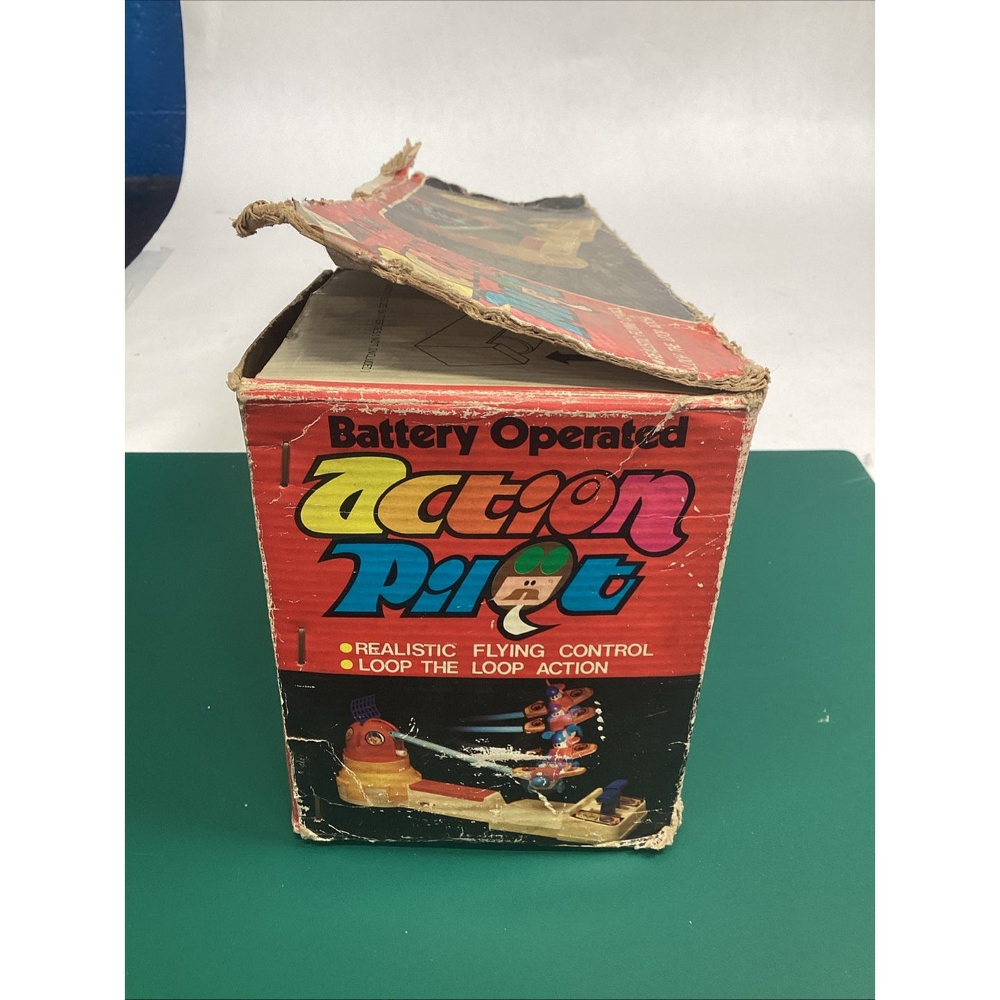 Vintage Battery Operated Action Pilot - Tested & Works