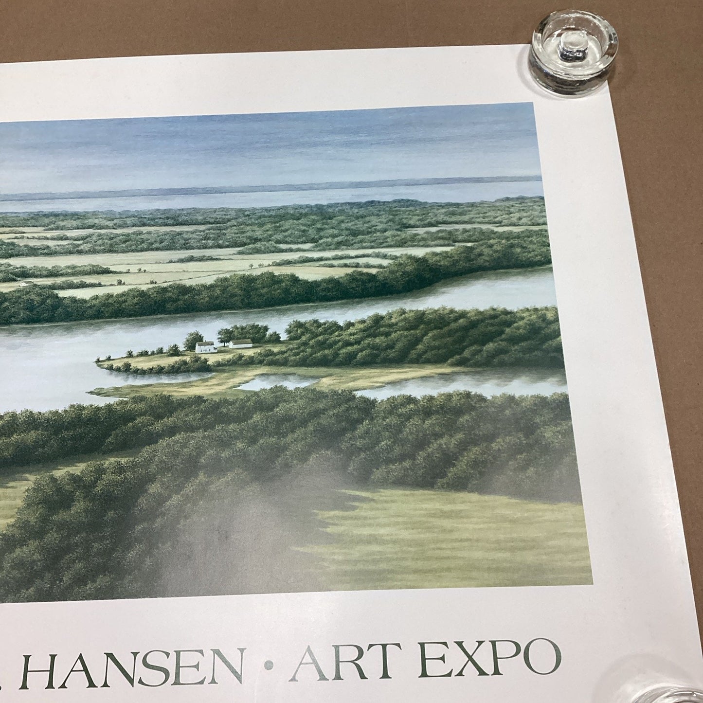 Harold E. Hansen Landscape Poster - Art Expo Posner Gallery - 27.75x22”