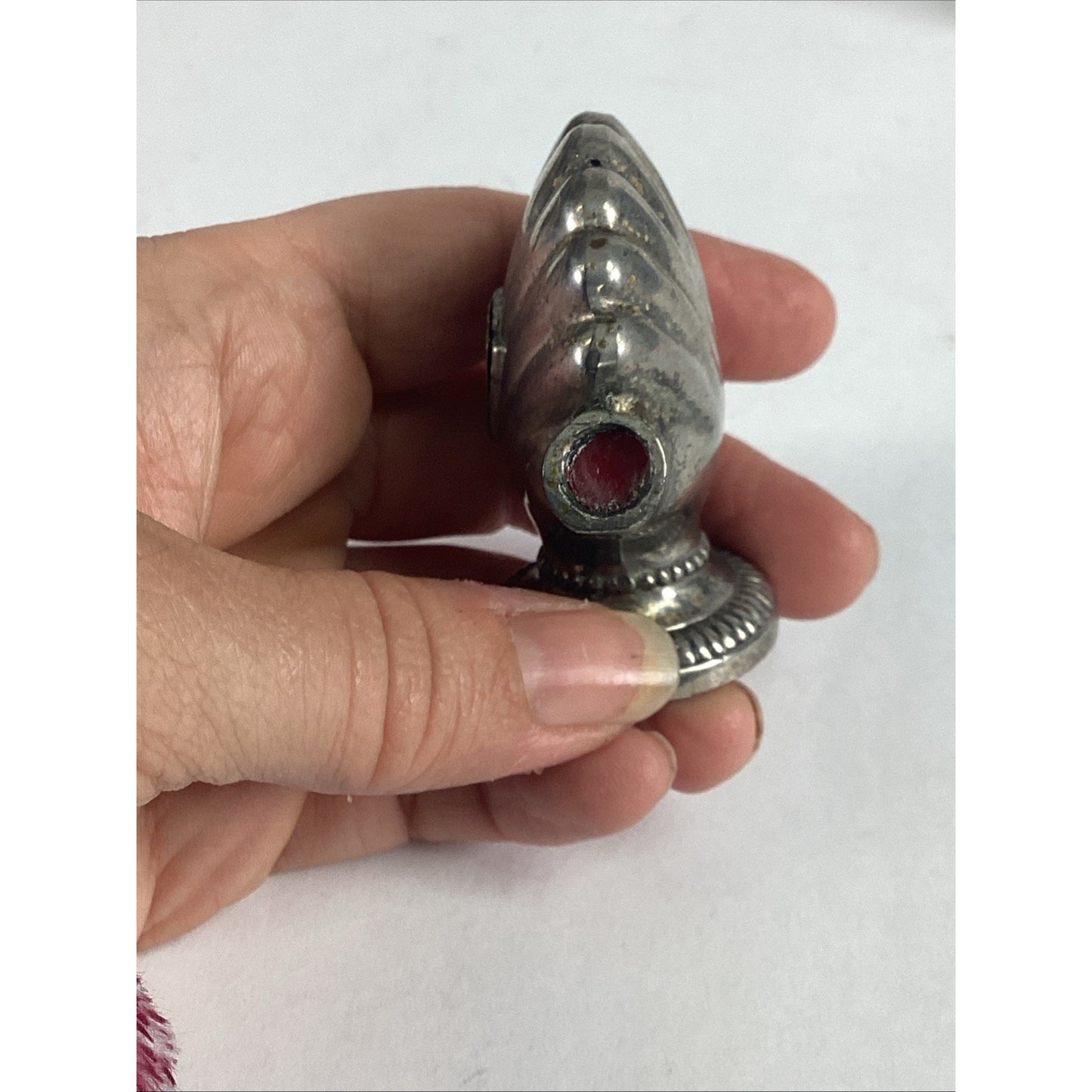 Pair Of Balboa, California Silver Plated Shell Salt & Pepper Shakers