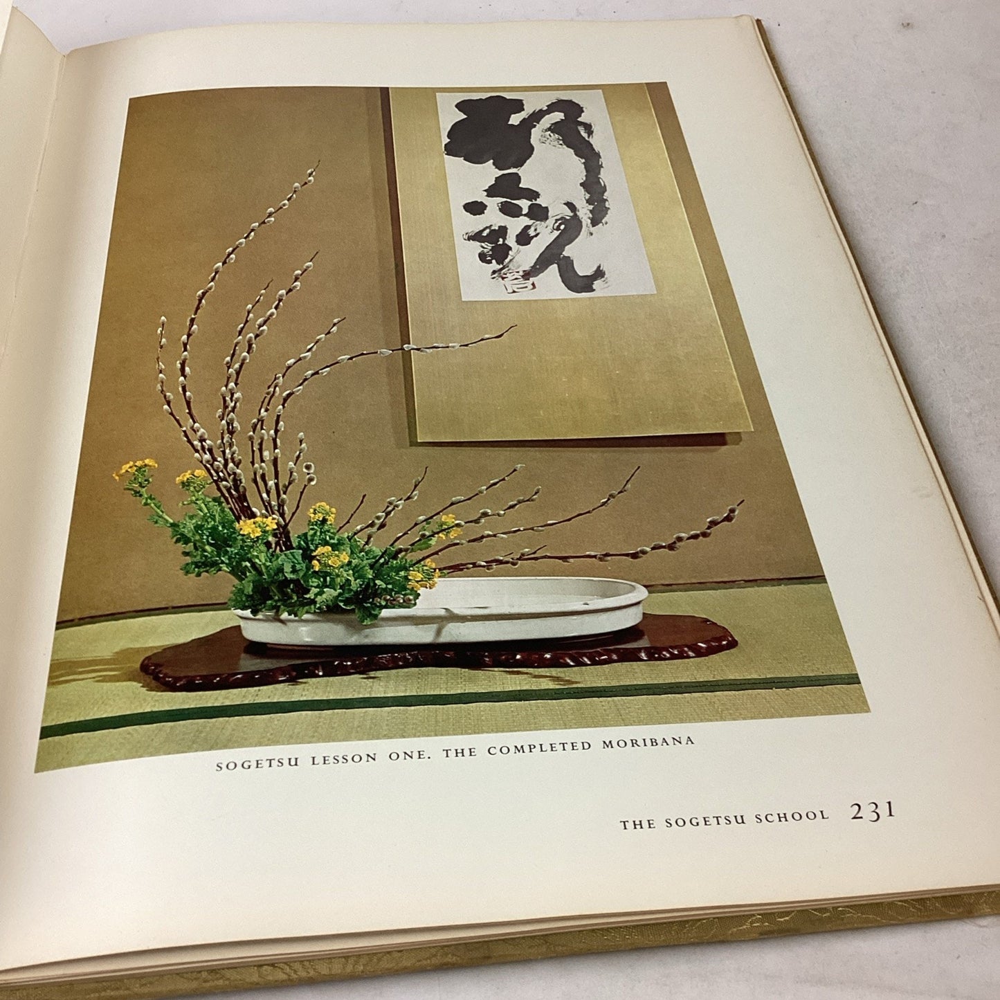 Japanese - The Masters Book Of Kebana - 1966 First Edition - Illustrated