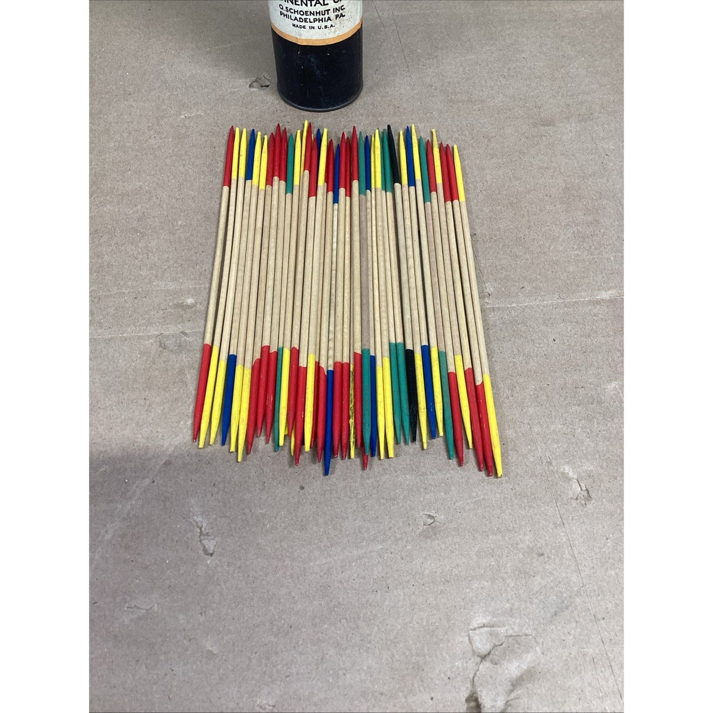 Vintage 456 Pick Up Stix The Continental Game w/ Instructions