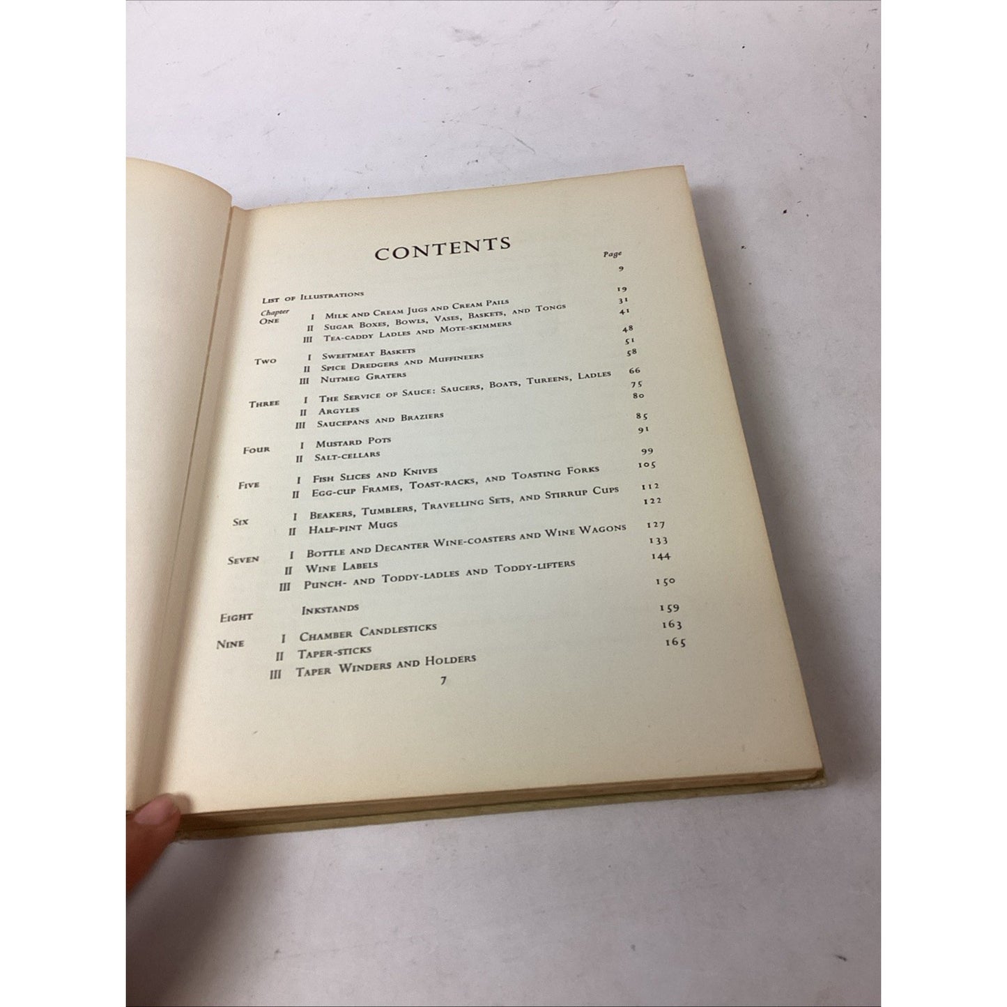 SMALL ANTIQUE SILVERWARE BY BERNARD HUGHES - ILLUSTRATED - 1957 - First Edition