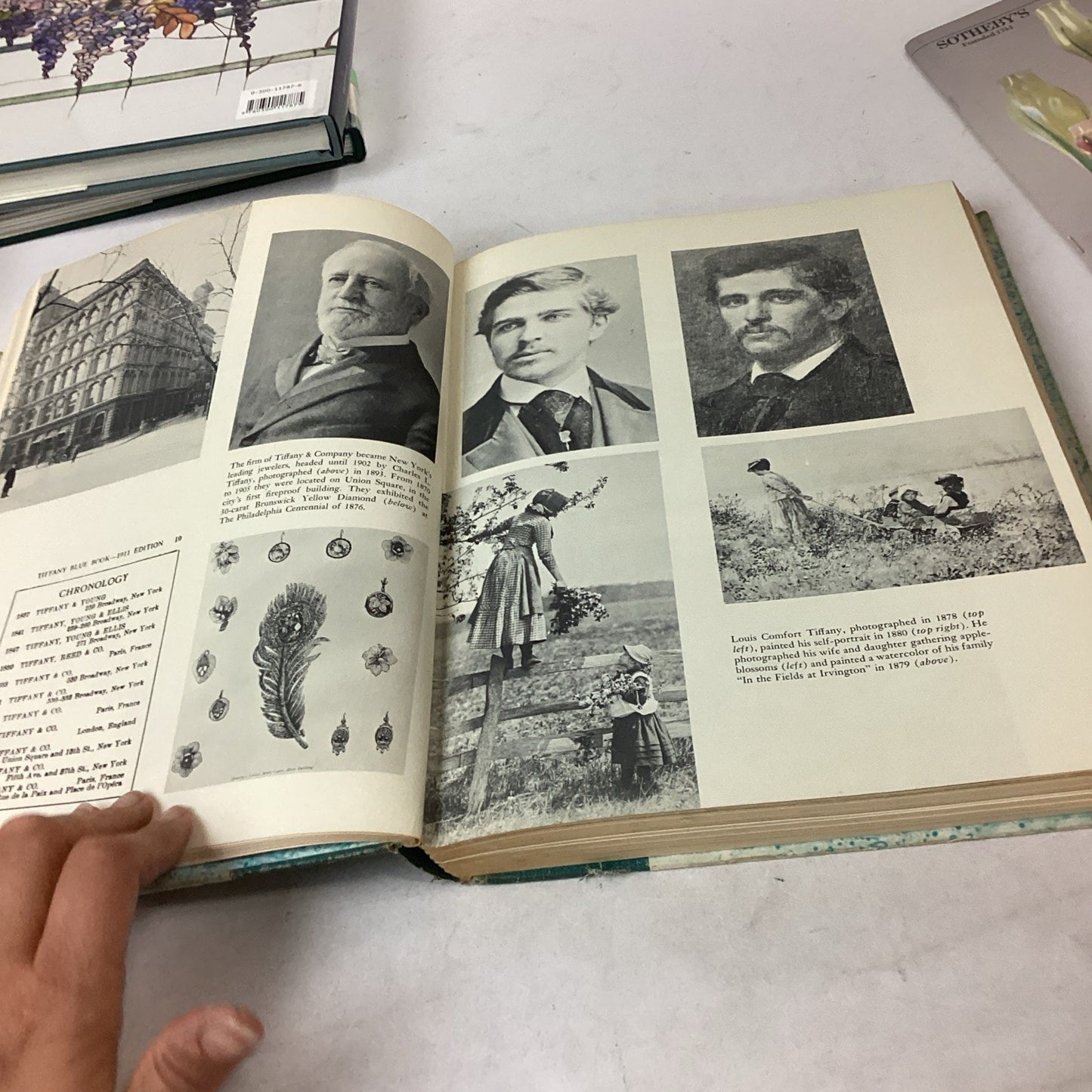 Lot Of 6 Tiffany And Art Nouveau Books And Catalogs